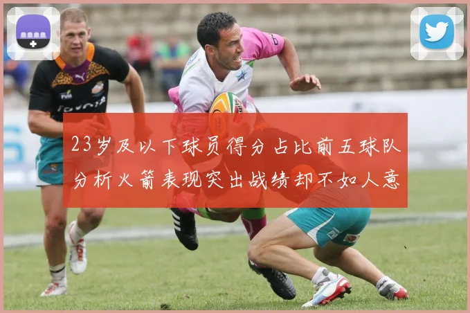 23岁及以下球员得分占比前五球队分析火箭表现突出战绩却不如人意