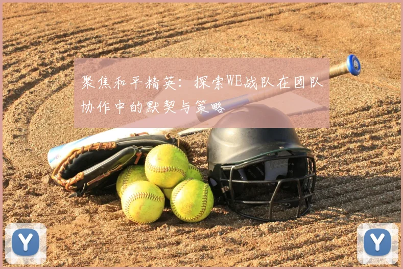 聚焦和平精英:探索WE战队在团队协作中的默契与策略