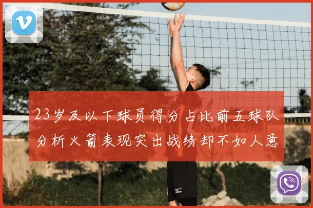 23岁及以下球员得分占比前五球队分析火箭表现突出战绩却不如人意