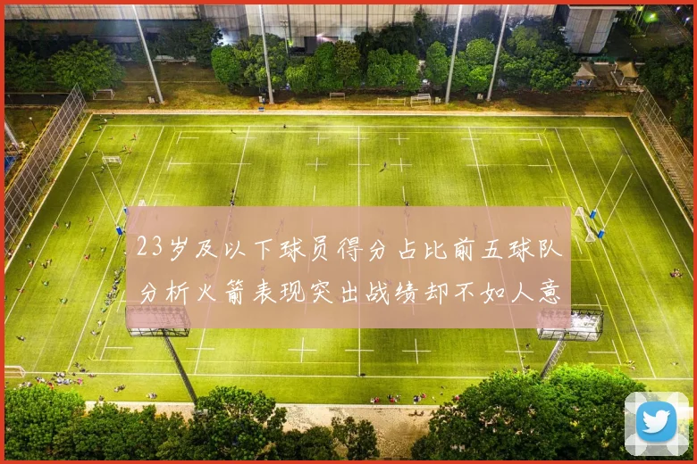 23岁及以下球员得分占比前五球队分析火箭表现突出战绩却不如人意