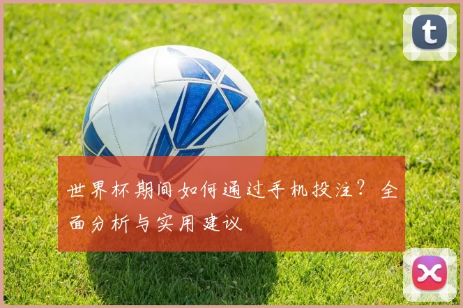 世界杯期间如何通过手机投注?全面分析与实用建议