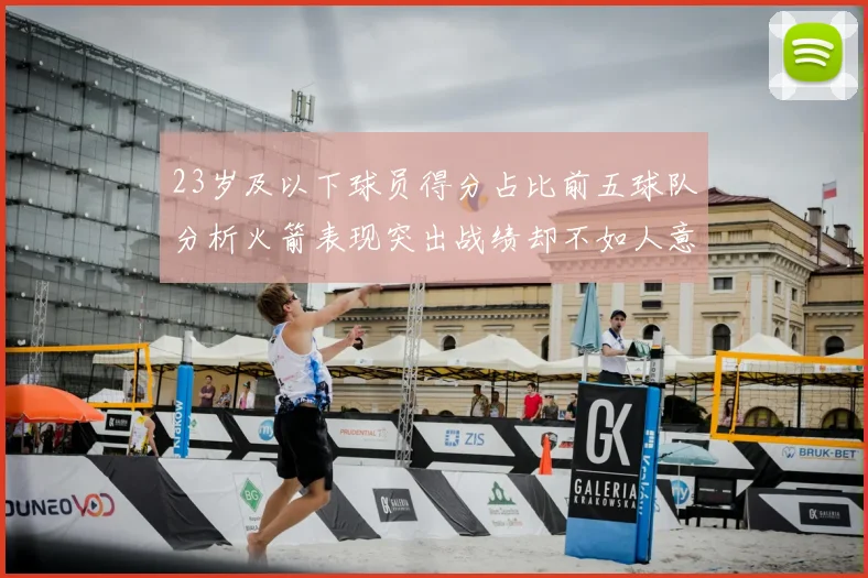 23岁及以下球员得分占比前五球队分析火箭表现突出战绩却不如人意