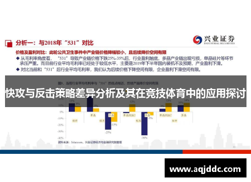 快攻与反击策略差异分析及其在竞技体育中的应用探讨